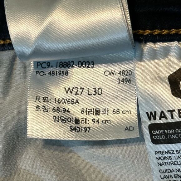 Levis Levi’s 721 High Rise Skinny Jeans Dark Wash Size 27 - Picture 13 of 13